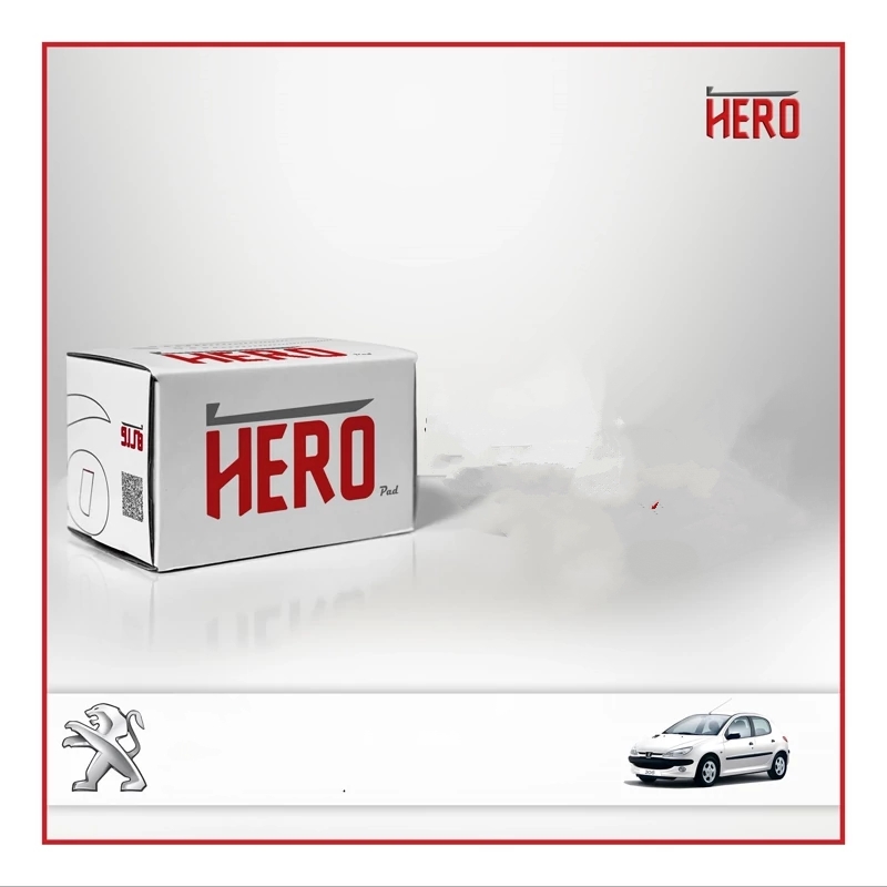 لنت عقب پژو ۲۰۶ تیپ ۵ و ۶ و پژو ۲۰۷ /H۳۰ Cross برند هیرو